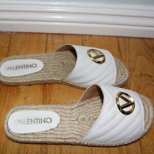 Valentino Espadrille Slides, 8